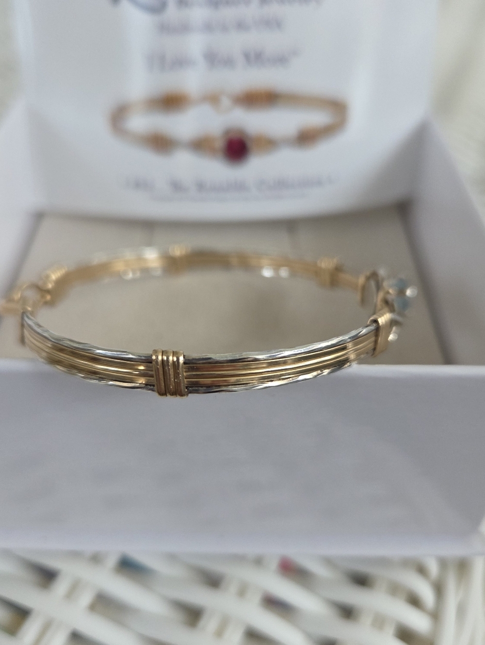 Ronaldo "I LOVE YOU MORE" Bracelet Size 7 NWT - Picture 6 of 6